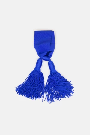 Fascia da ufficiale blu