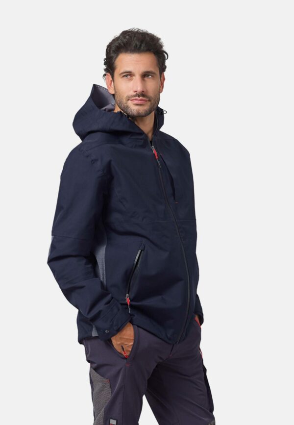 Giubbino estivo Gore-Tex® tre strati sagomato con cappuccio