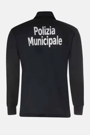 Polo manica lunga Polizia Municipale