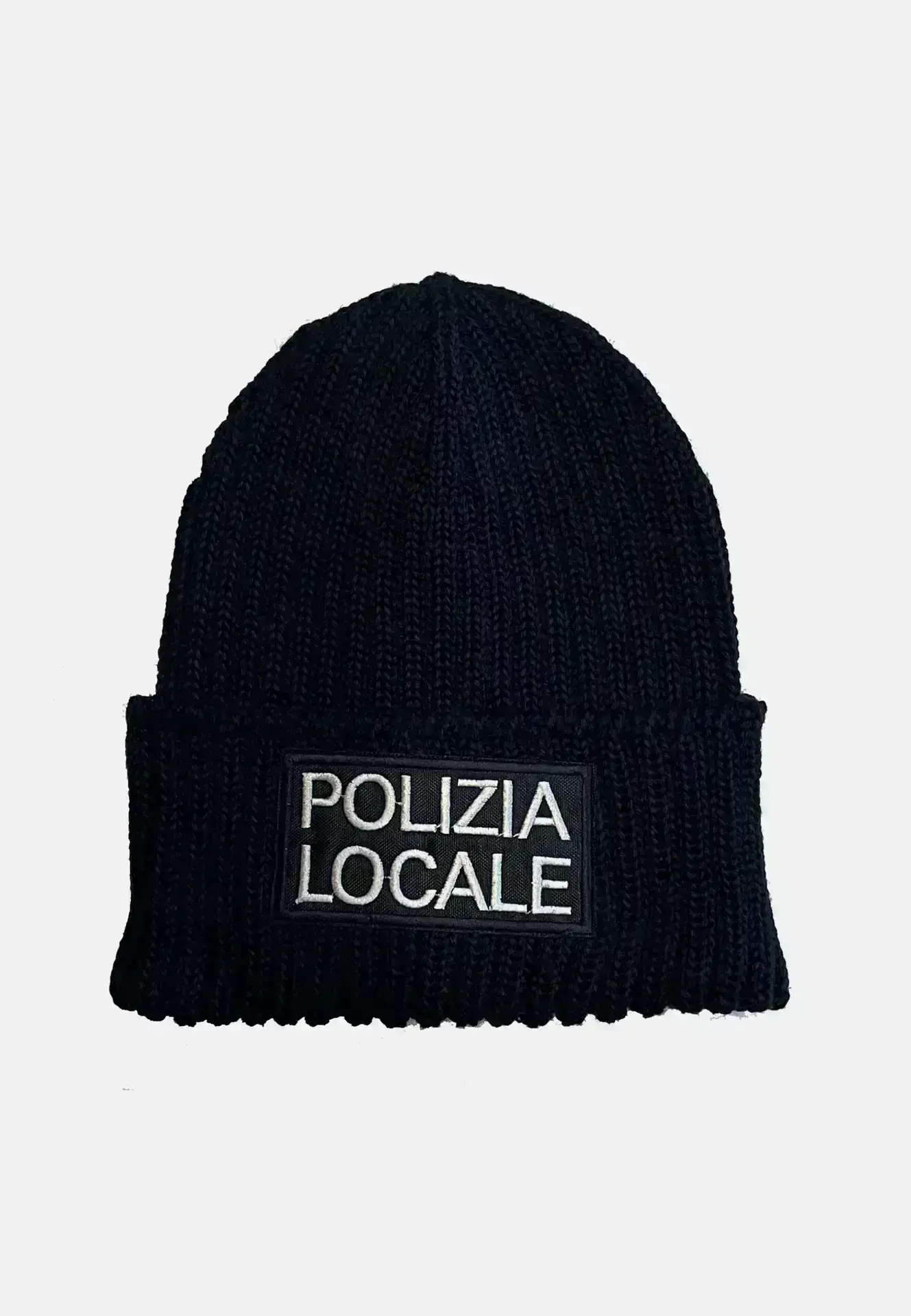 Berretto misto lana polizia locale modello zuccotto 2 Berretto modello zuccotto misto lana