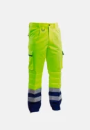 Pantalone protezione civile bicolore giallo blu