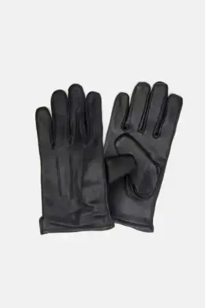 Guanti di rappresentanza alta qualità femminili sfoderati colore nero