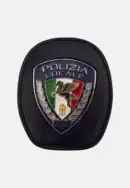 Porta placca da cintura Polizia Locale