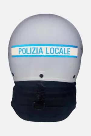 Casco antisommossa per operatori di Polizia Locale