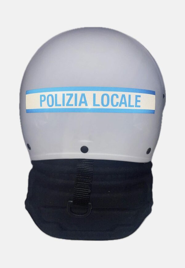 Casco antisommossa per operatori di Polizia Locale