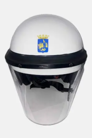 Casco antisommossa per operatori di Polizia Locale