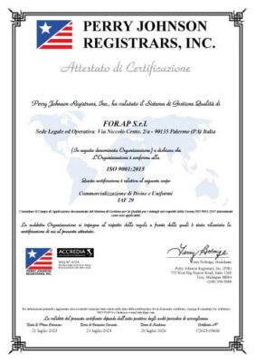 certificazione ISO 9001
