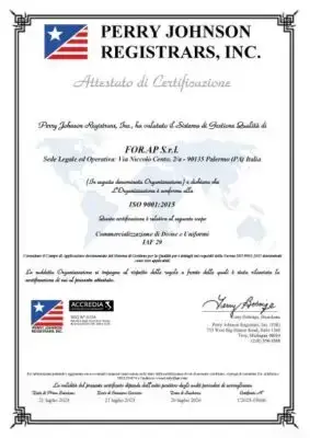 certificazione ISO 9001