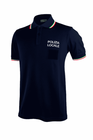 Polo polizia locale manica corta uomo Regione Calabria