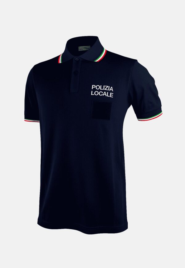 Polo polizia locale manica corta uomo Regione Calabria