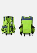 Gilet tattico multitasche giallo alta visibilità