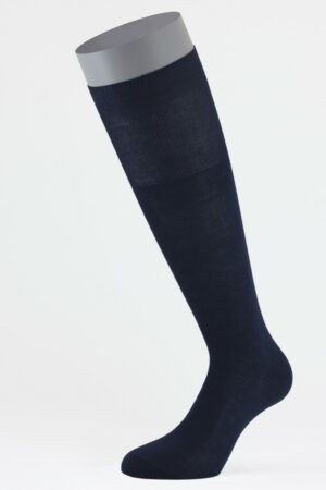 Calze invernali modello lungo misto lana colore blu Pierre Cardin