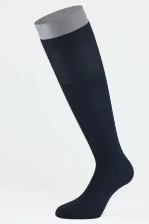 Calze invernali modello lungo misto lana colore blu Pierre Cardin