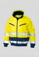 Giubbino da lavoro modello bomber alta visibilità