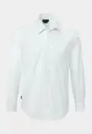Camicia maschile colore bianco manica lunga