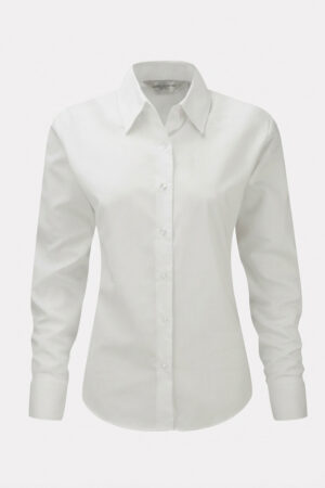 Camicia femminile colore bianco manica lunga