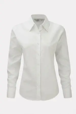 Camicia femminile colore bianco manica lunga