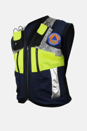 Gilet protezione civile elasticizzato