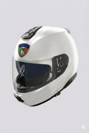 Casco modulare con mentoniera apribile colore bianco (320) N100-6