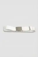 Cintura in canapa colore bianco H4