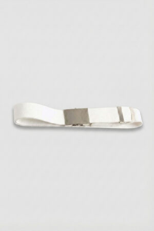 Cintura in canapa colore bianco H4