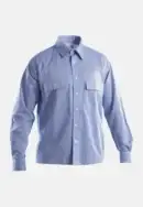Camicia da lavoro manica lunga 100% Cotone