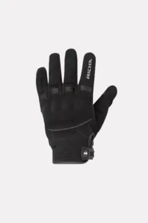 Guanti motociclista con protezione nocche